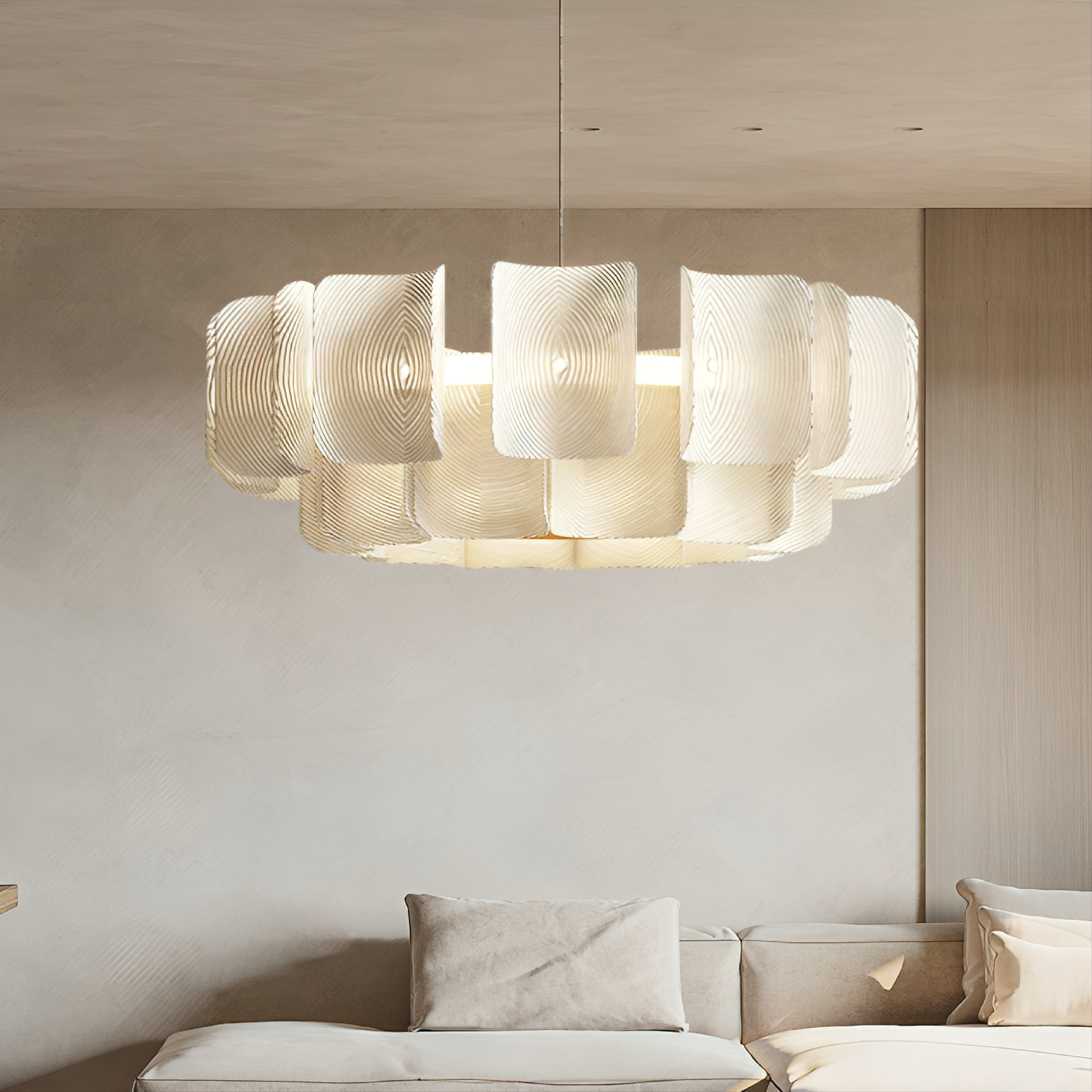 Solvion | Modern Japanese Style Wabi Sabi Chandelier 2