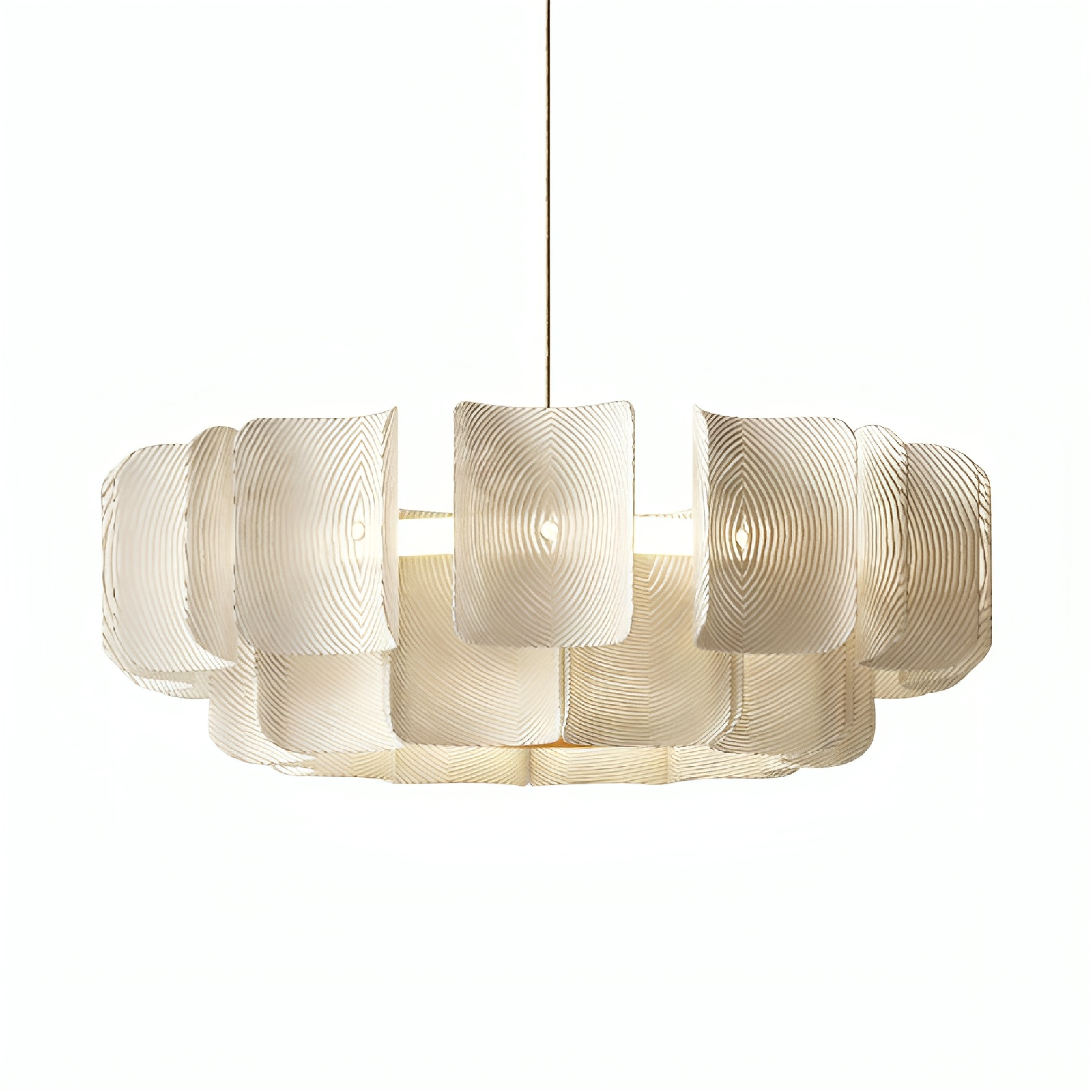 Solvion | Modern Japanese Style Wabi Sabi Chandelier 3