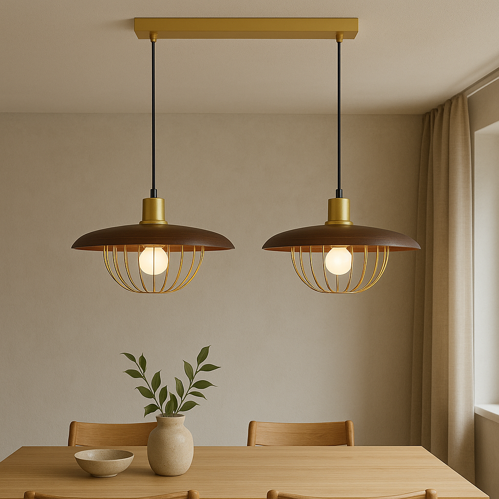 Solvynx | Vintage Scandinavian Style Pendant Lamp for Minimalist Interiors 1
