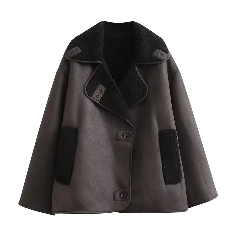 Sophia | Elegant Warm Leather Jacket for Women 5