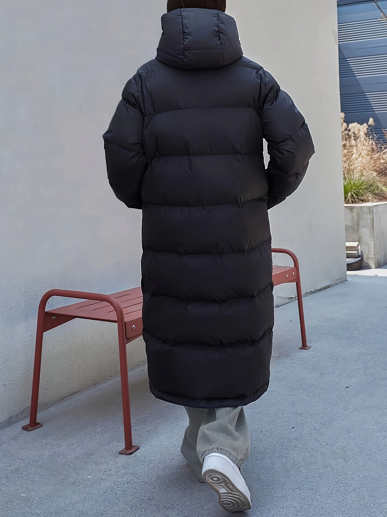Sophia | Stylish Warm Long Puffer Coat for Women 3