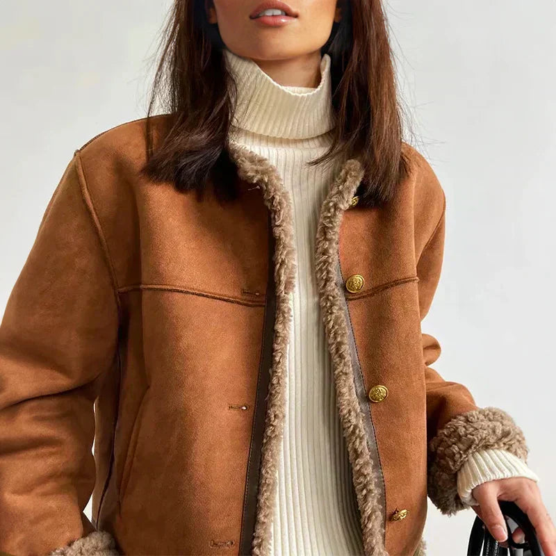 Sophia | Vintage Cozy Women's Wool Coat 1