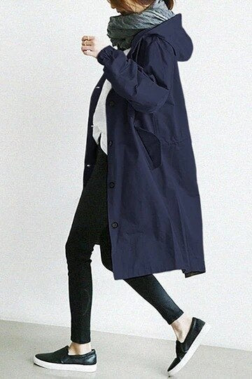 Sophie | Elegant Long Trench Coat for Women 9