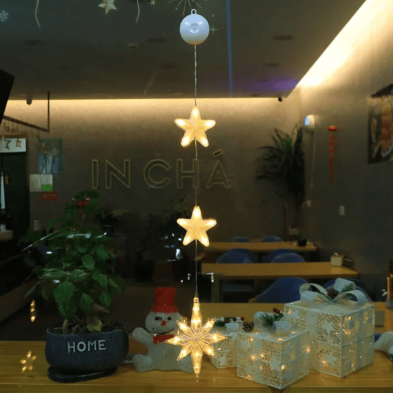 SparkleLights | Snowflake Star LED Lamp 13