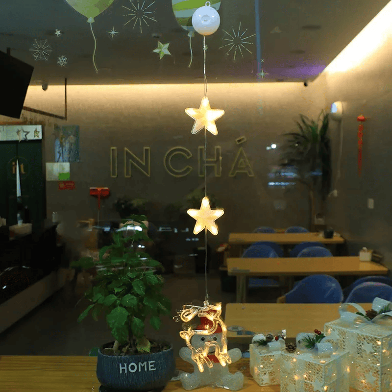 SparkleLights | Snowflake Star LED Lamp 16