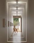 AuraBeam – Elegant LED Wall Light Design for Dynamic Illumination
