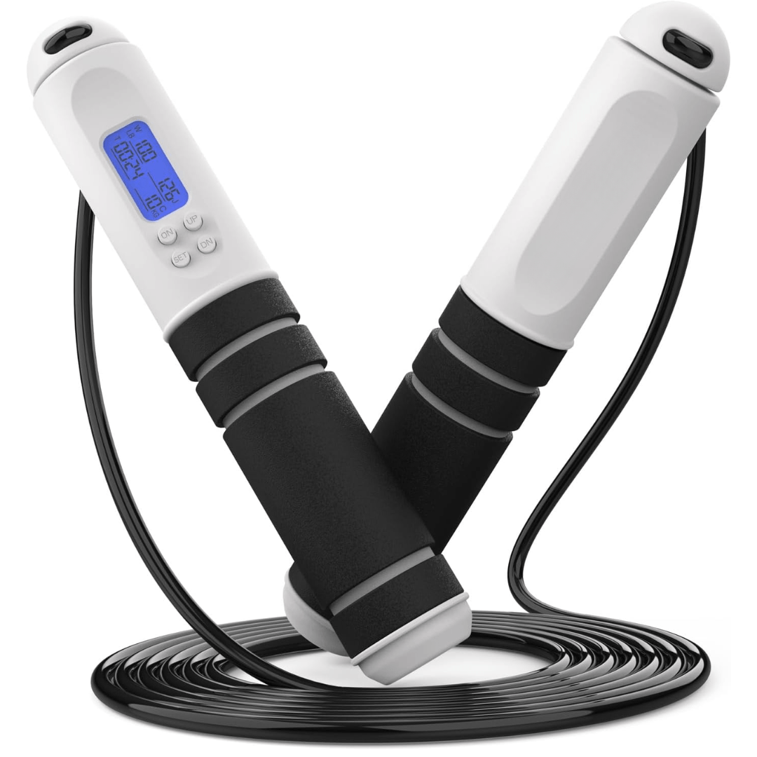 SpeedFit | Smart Digital Skipping Rope with Calorie Counter and Timer 0