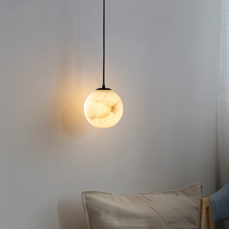 SphereLume | Minimalist Marble Hanging Lamp 1