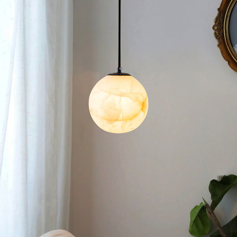 SphereLume | Minimalist Marble Hanging Lamp 3
