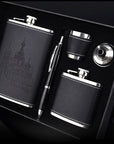 StellarCraft | Stylish Portable Stainless Steel Hip Flask Set for Travel 0