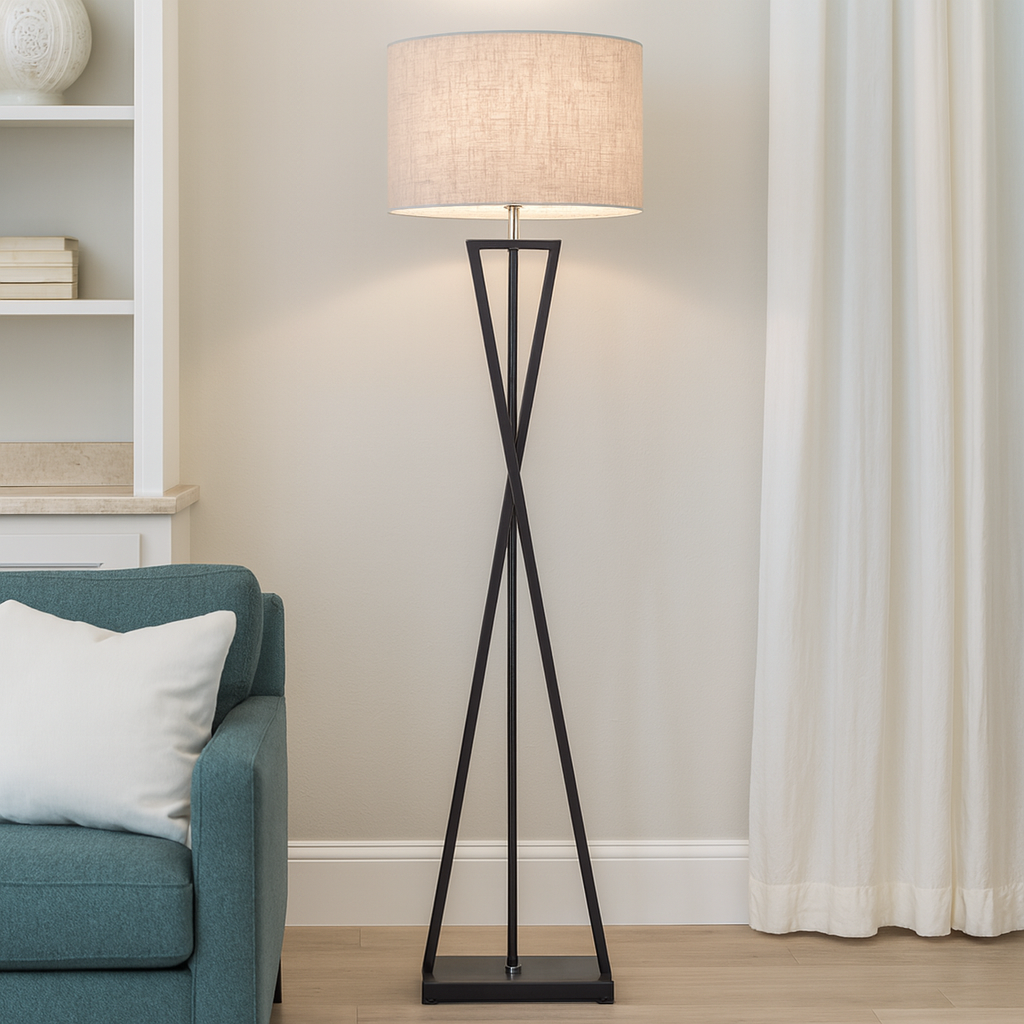 StellarLume | Sculptural Tall Floor Lamp for Sophisticated Interiors 5