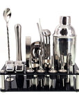 StellarMix | Elegant Stainless Steel Cocktail Shaker Set for Home Bartenders 1