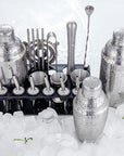 StellarMix | Elegant Stainless Steel Cocktail Shaker Set for Home Bartenders 2