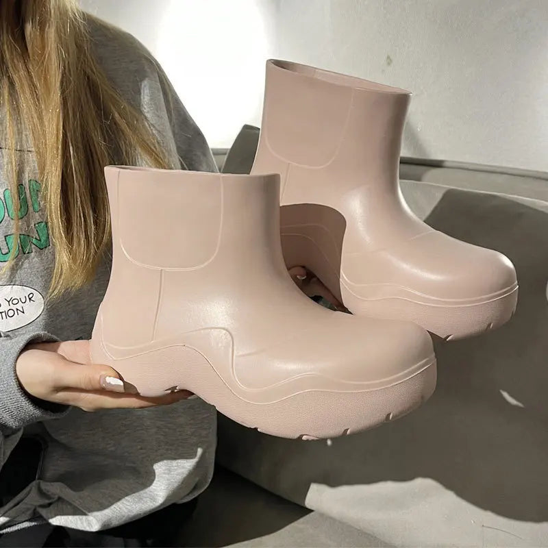 StormStride | Stylish Waterproof Anti-Slip Women&#39;s Rain Boots 8