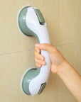 Sturdy Bathroom Shower Suction Cup Grab Bar Handle 0