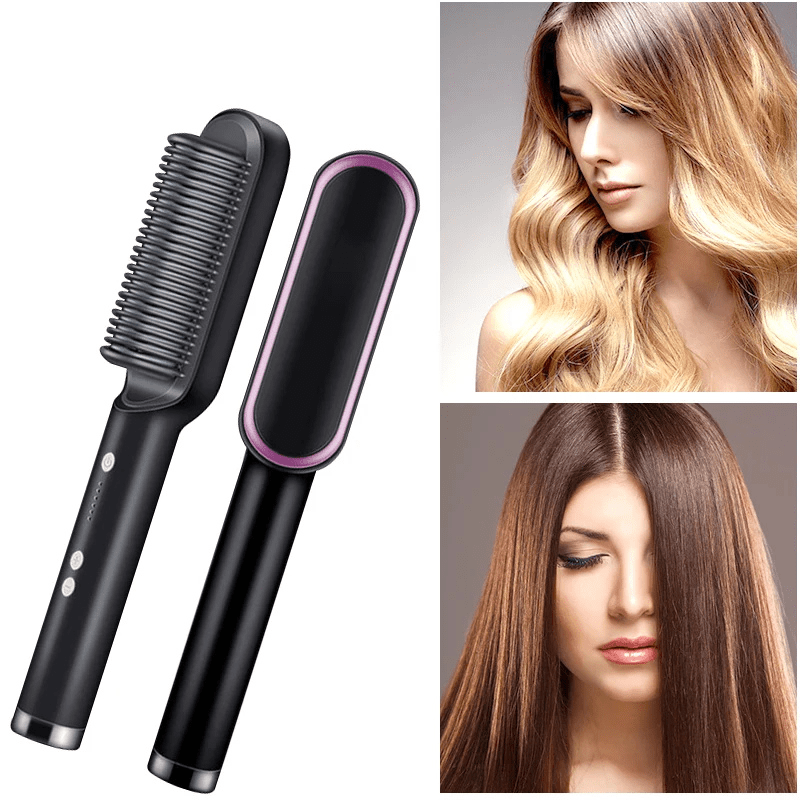 StyleHeat | Ceramic Hair Straightener for Smooth Shiny Styling 1