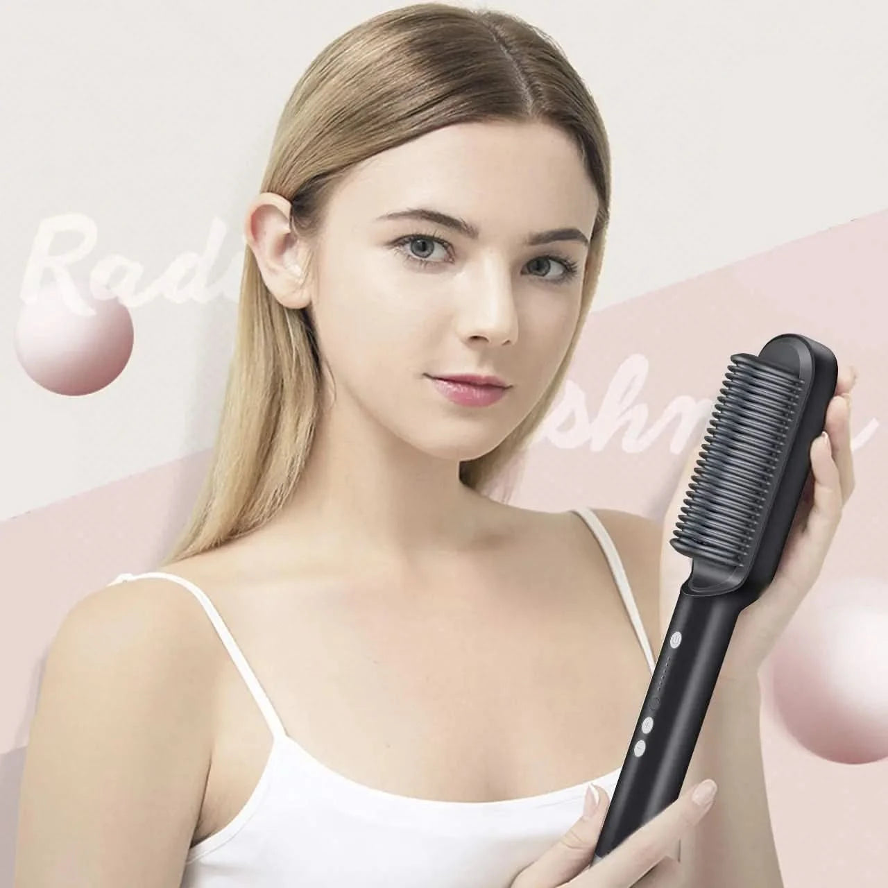 StyleHeat | Ceramic Hair Straightener for Smooth Shiny Styling 2