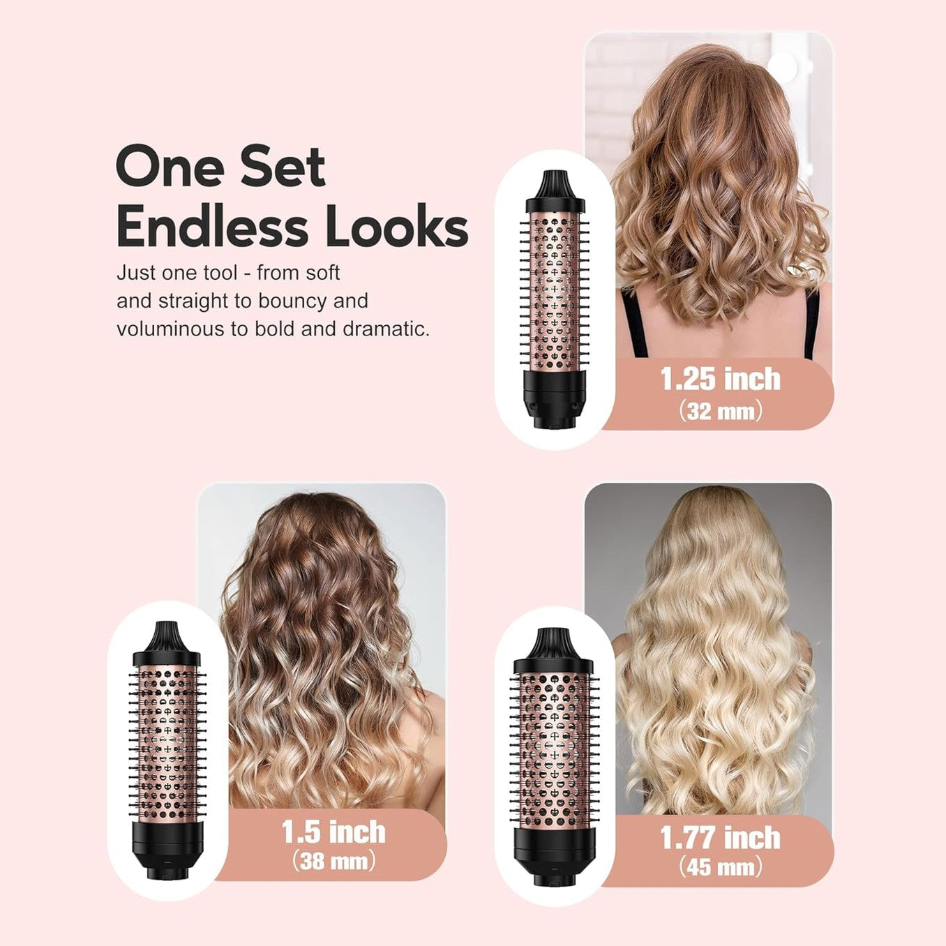StyleSphere | Multifunctional 3-in-1 Ionic Hair Styler for Smooth, Shiny Curls 6