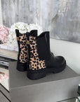 Stylish Knee High Boots in Black with Comfortable Inner Lining for Everyday Wear 5