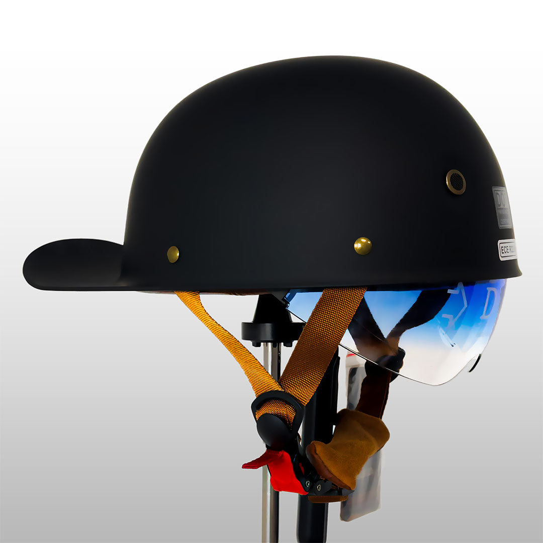Stylish Motorcycle Helmet with DOT and ECE Certification – Lightweight ABS Shell and Multi-Density EPS Safety Buffer 10