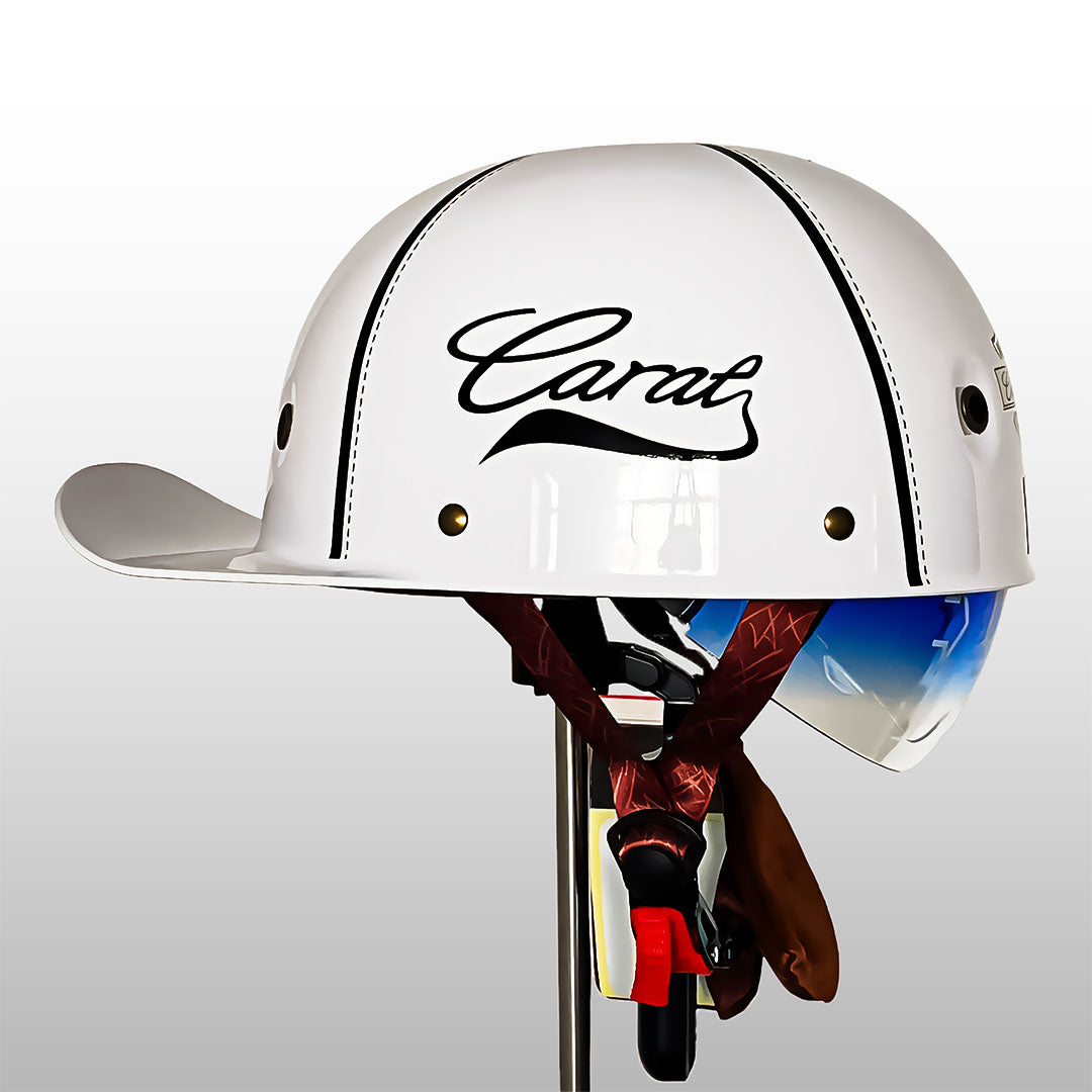 Stylish Motorcycle Helmet with DOT and ECE Certification – Lightweight ABS Shell and Multi-Density EPS Safety Buffer 14