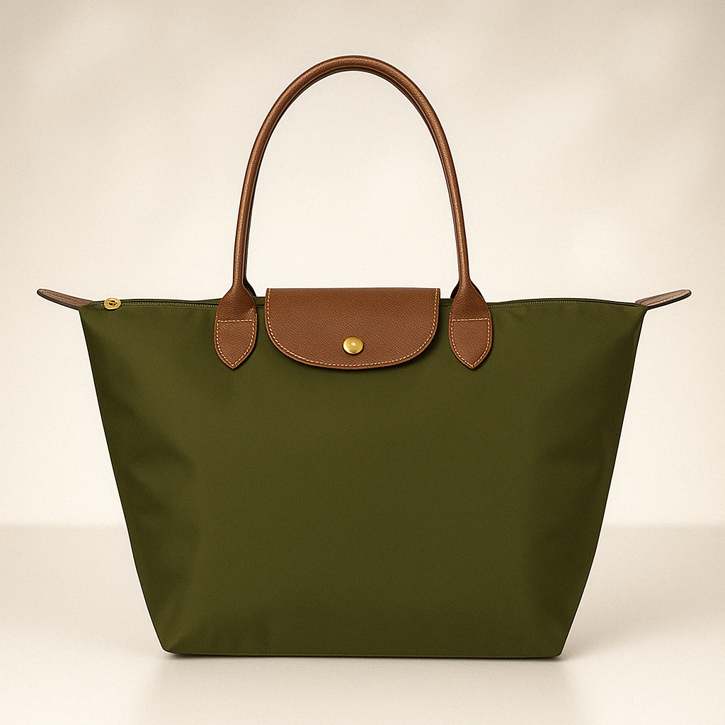 Stylish Waterproof Leather Tote Bag – Versatile Shoulder Bag for Everyday Use, All-Weather Design 2