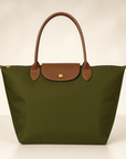 Stylish Waterproof Leather Tote Bag – Versatile Shoulder Bag for Everyday Use, All-Weather Design 2