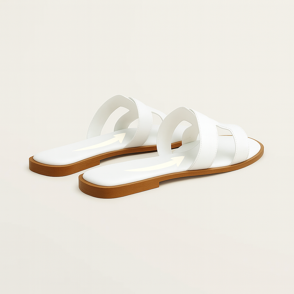 SunnyWalk | Women’s Slip-On Flat Sandals for Everyday Summer Wear 2