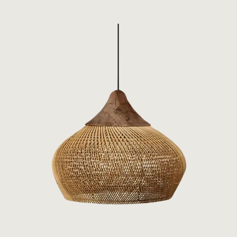 Sunwoven - Artisan Rattan Lamp 0