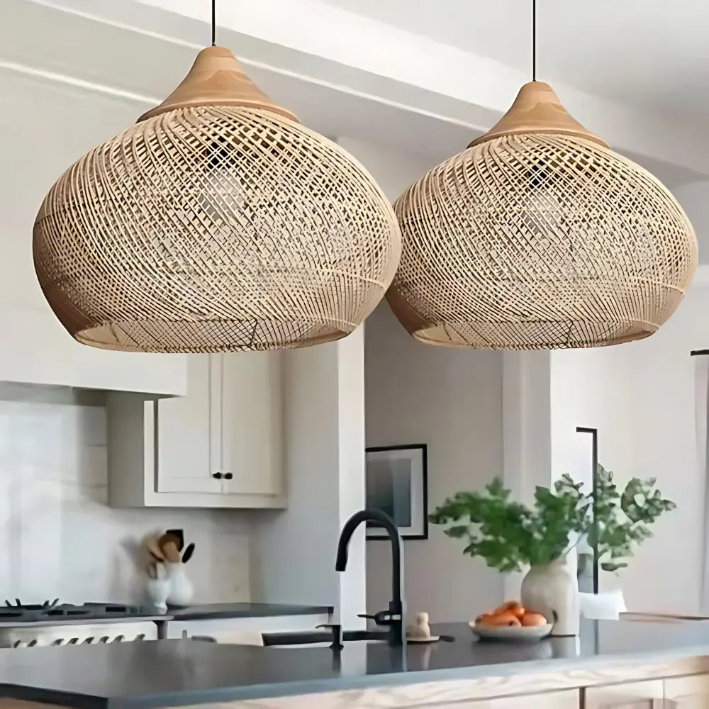 Sunwoven - Artisan Rattan Lamp 4