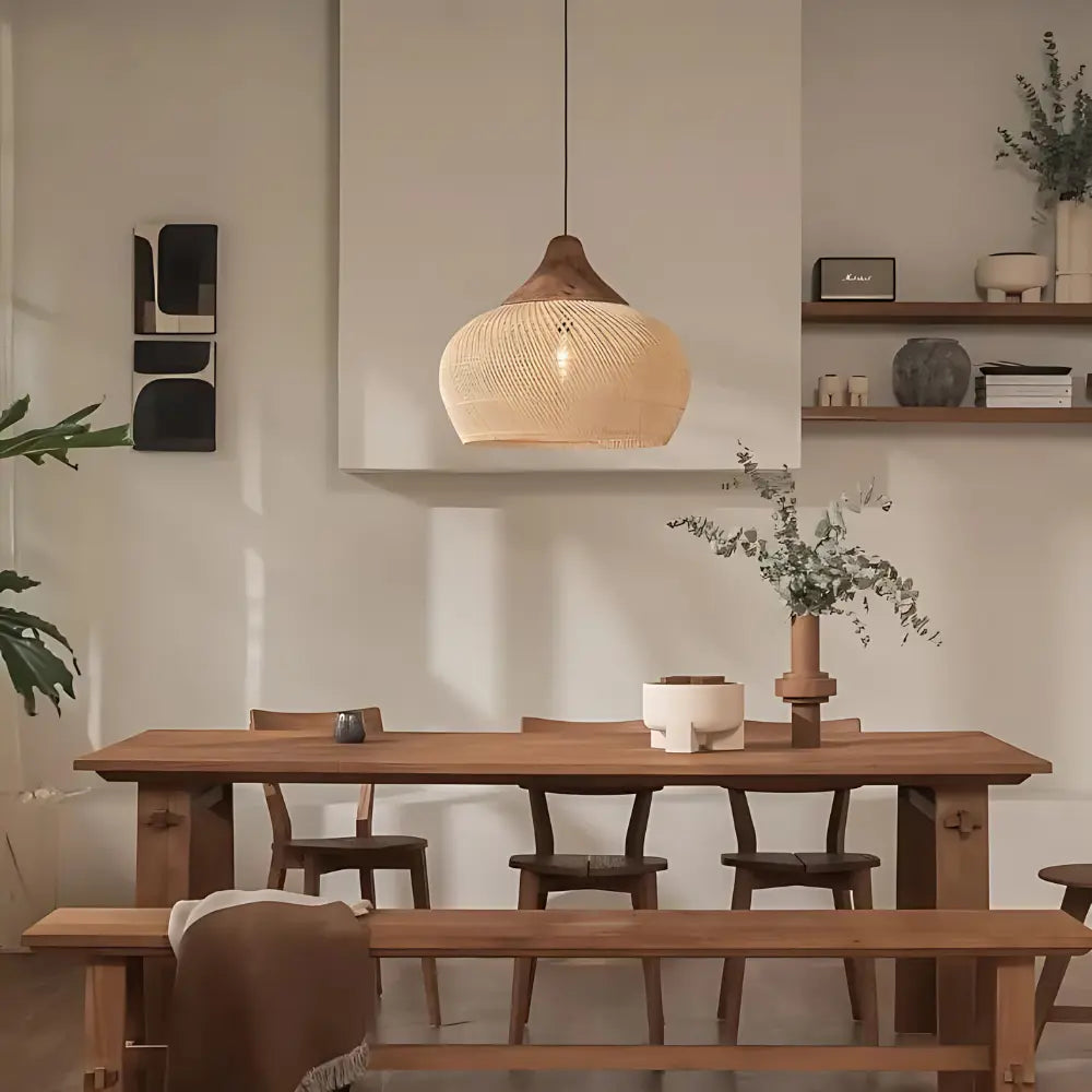 Sunwoven - Artisan Rattan Lamp 5