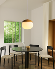 Sylura | Vintage Scandinavian Wooden Pendant Lamp 2