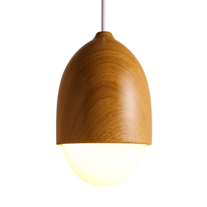 Sylura | Vintage Scandinavian Wooden Pendant Lamp 6