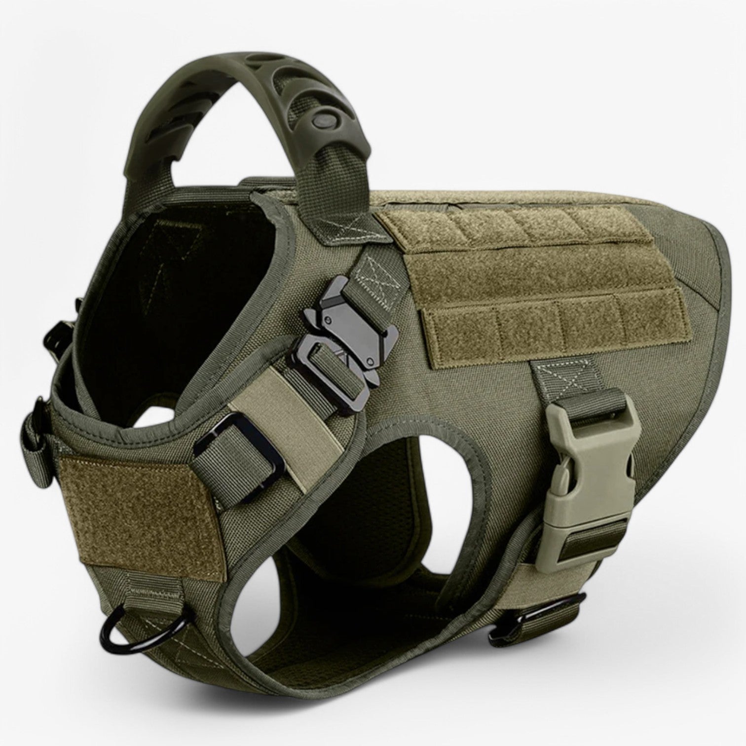 Tactical Dog Harness with Handle, Adjustable Fit and Reflective Details for Training and Safety 9