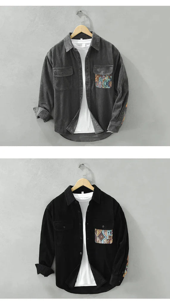 Tavrix | Vintage Long-Sleeve Shirt for Men with Casual Appeal 5