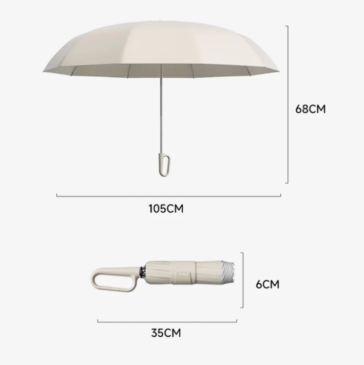 TempestShield | Durable Reflective Automatic Opening Storm Umbrella 2