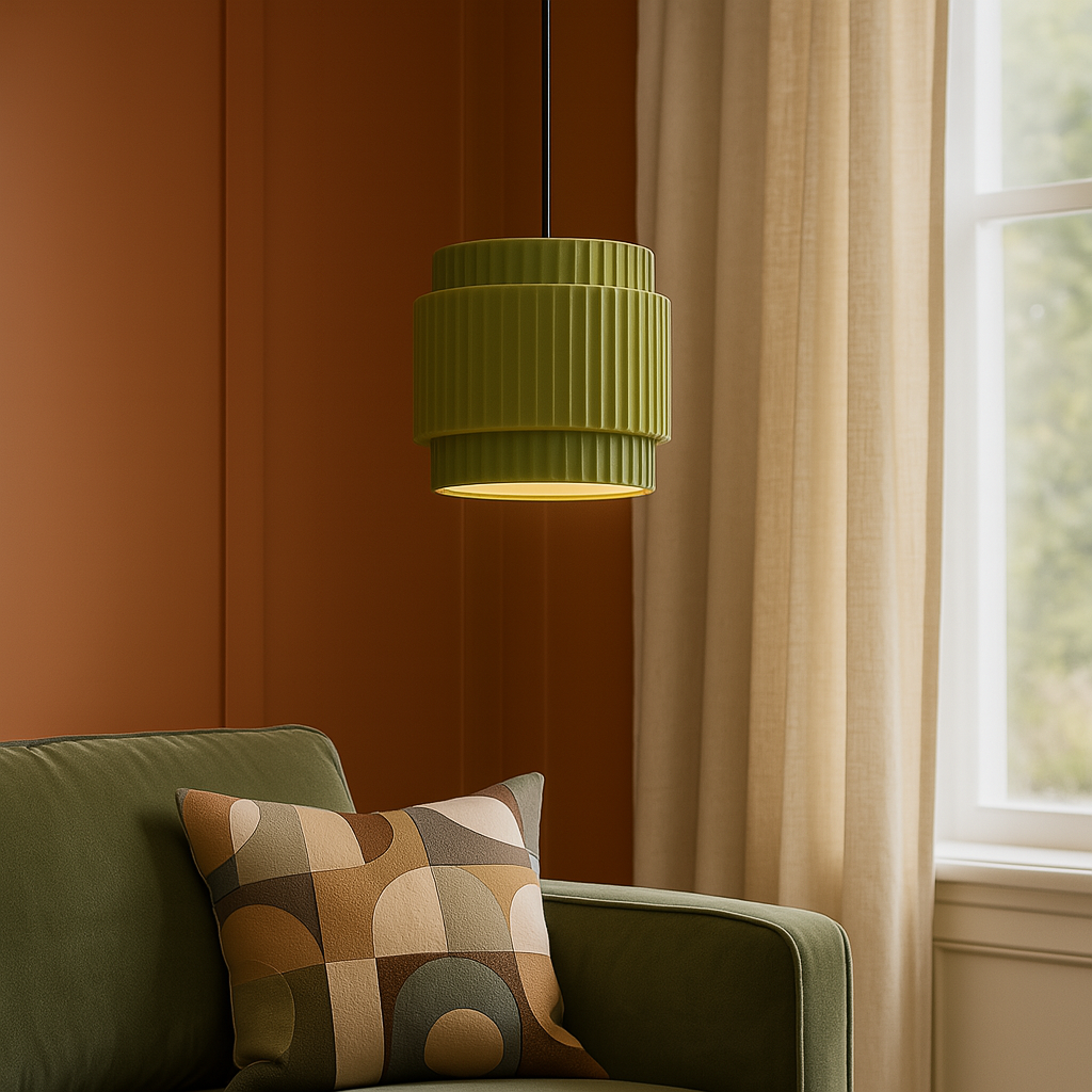 Tempo | Minimalist Elegance Ceramic Colored Hanging Lamp 2