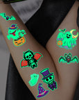 Temporary Glow in the Dark Kids Tattoos 0