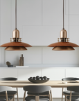 Tenora | Walnut Wood Low Pendant Lamp 2