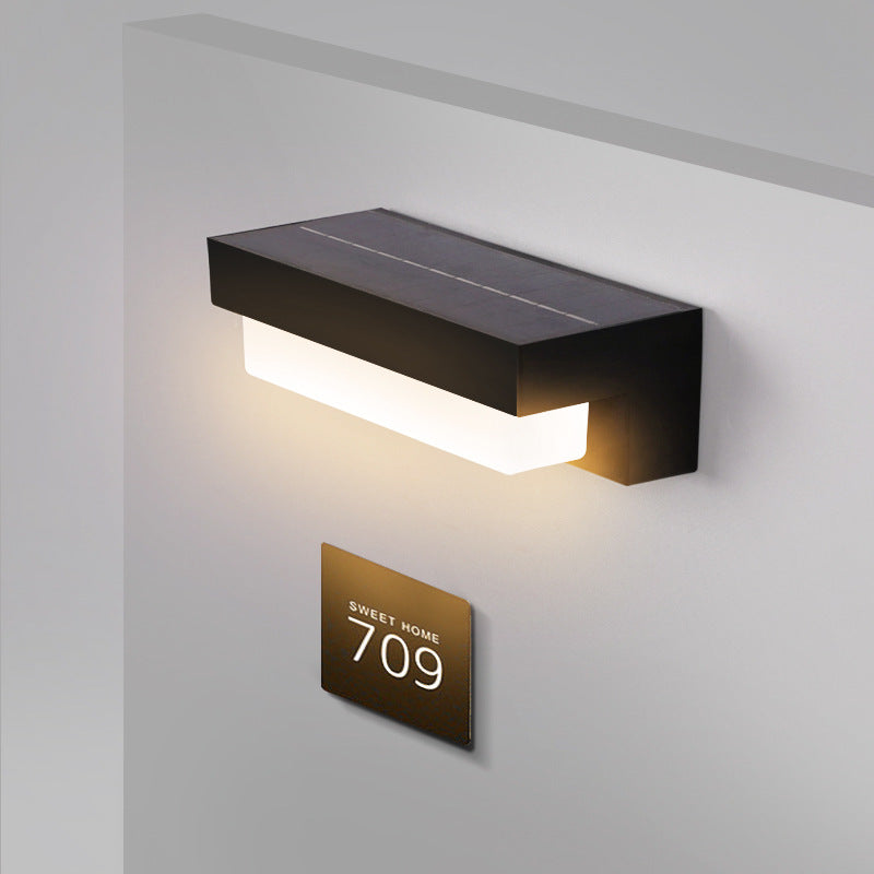 TerraLux | Solar Wall Lamp for Minimalist Home Living 4