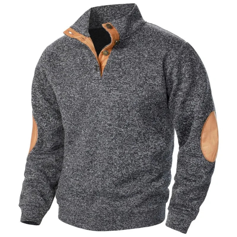 Theo | Casual Men’s V-Neck Sweatshirt for Outdoor Activities 1