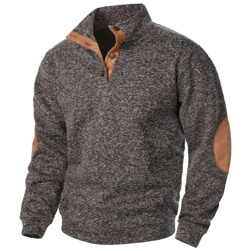 Theo | Casual Men’s V-Neck Sweatshirt for Outdoor Activities 2