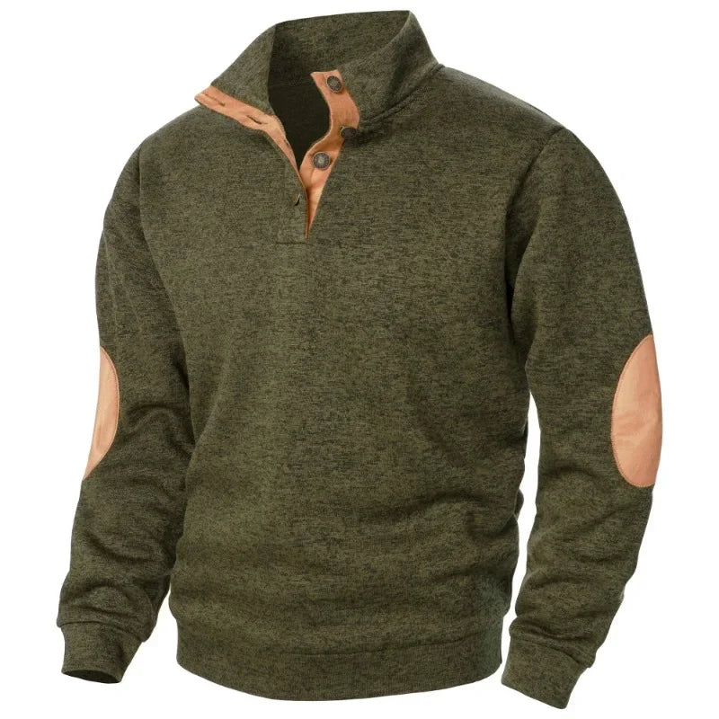 Theo | Casual Men’s V-Neck Sweatshirt for Outdoor Activities 4