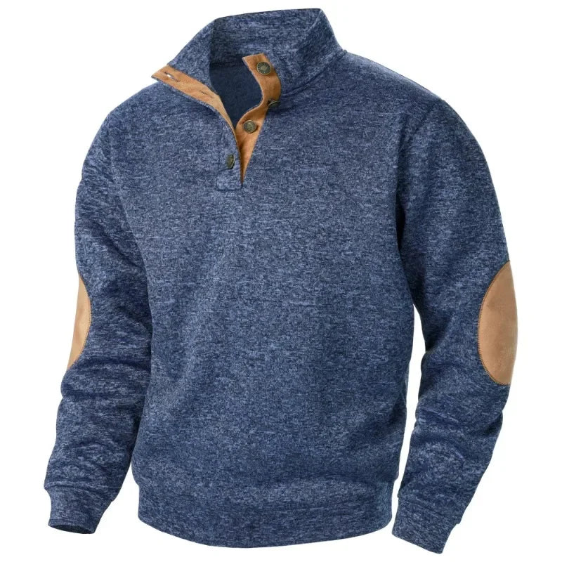 Theo | Casual Men’s V-Neck Sweatshirt for Outdoor Activities 6