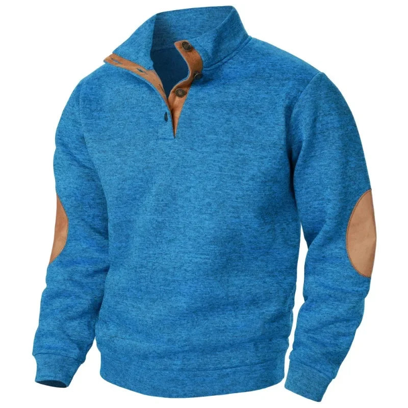 Theo | Casual Men’s V-Neck Sweatshirt for Outdoor Activities 8