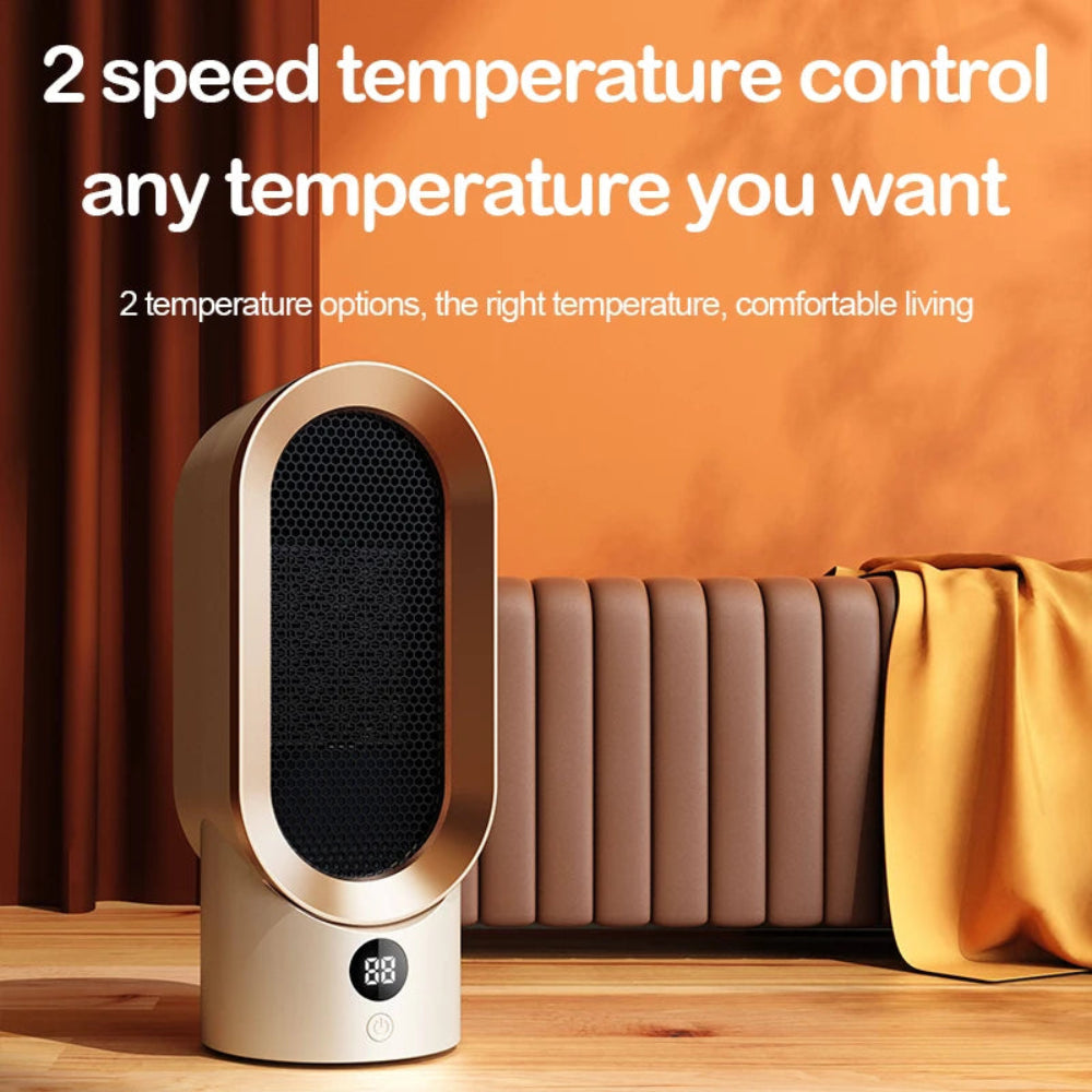 ThermaCeram | Compact Ceramic Space Heater for Quiet Indoor Heating 1