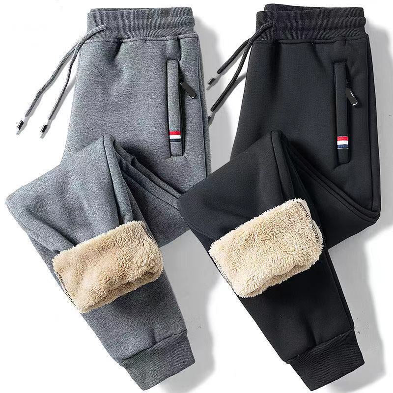 ThermaFlex | Men’s Fleece-Lined Joggers for Winter Warmth and Comfort 3