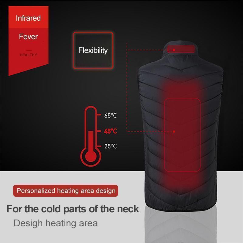 ThermaGlo | Stylish Rechargeable Heated Body Warmer for Men and Women 5