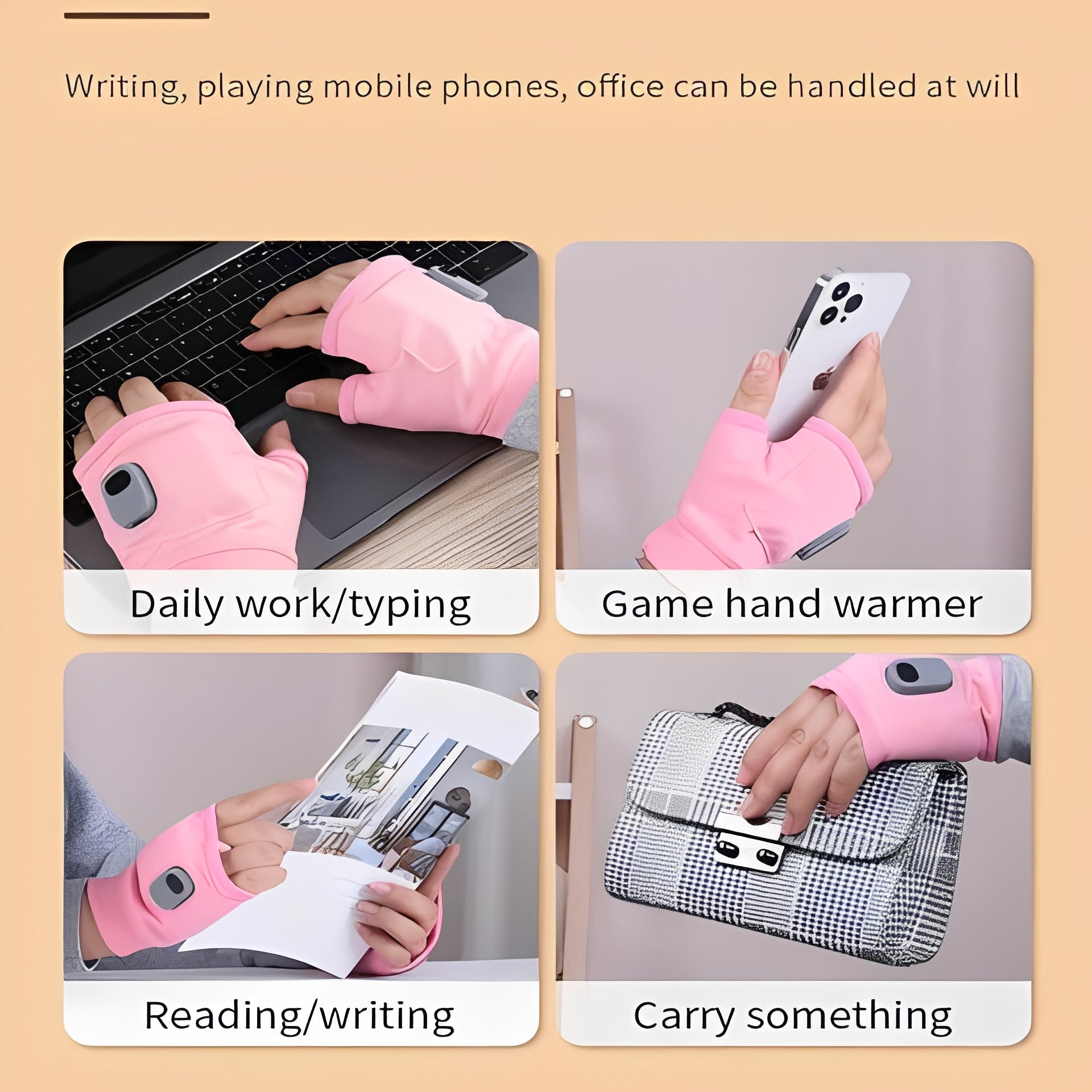 ThermoComfort | Rechargeable Heated Gloves for Women with Adjustable Heat 5