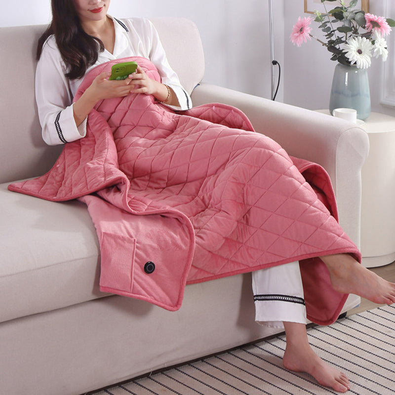 ThermoGlow | Cozy Portable USB Heated Throw Blanket with Adjustable Heat Levels 1